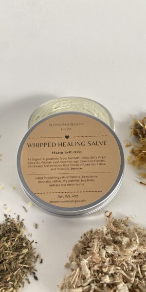 whipped tallow healing salve